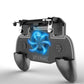 CONTROL GAMER CON GATILLOS VENTILADOR Y POWER BANK (GAMEPAD)