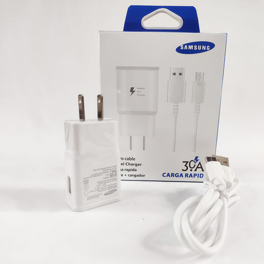 CARGADOR MICRO USB SAMSUNG ORIGINAL CARGA RAPIDA